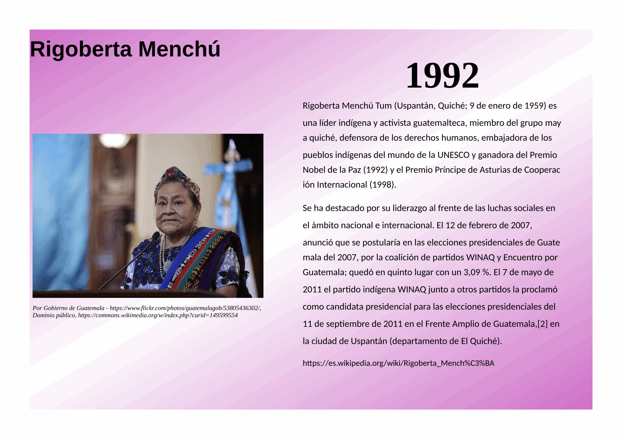 Mujeres Nobel de la Paz