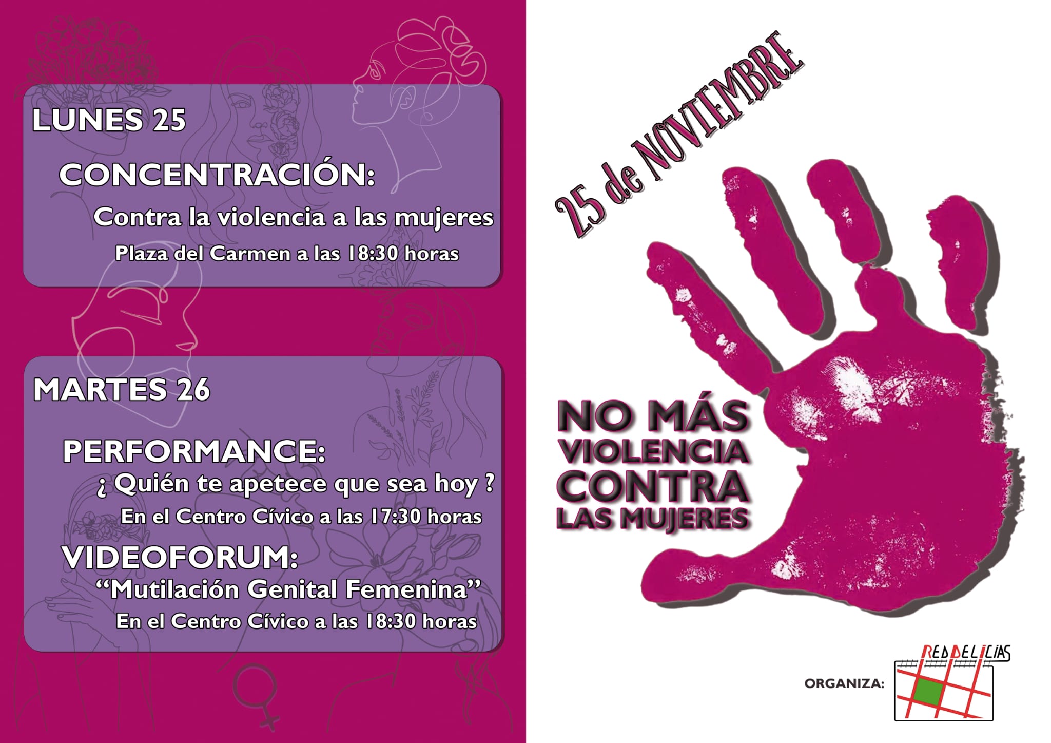 25N – Contra la Violencia hacia las Mujeres en 2024