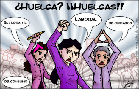 8M: huelgas feministas