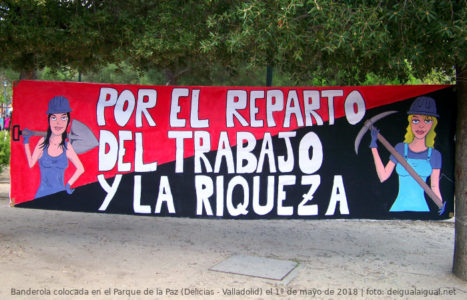 Primero de mayo, obrero y libertario (en Valladolid)